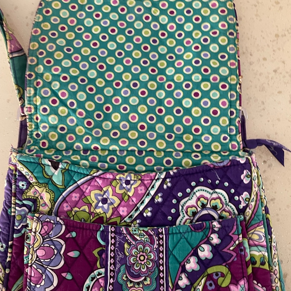 Vera Bradley Bag- Heather Pattern - Picture 3 of 6